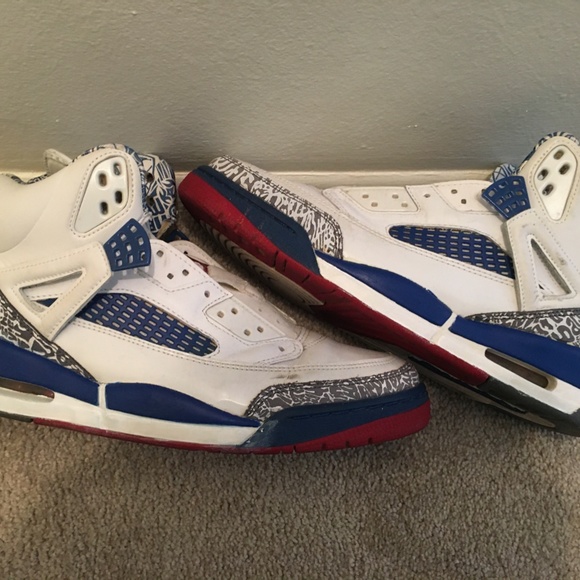 Jordan Spizike CUSTOM True Blues Size 11.5 - Picture 9 of 12